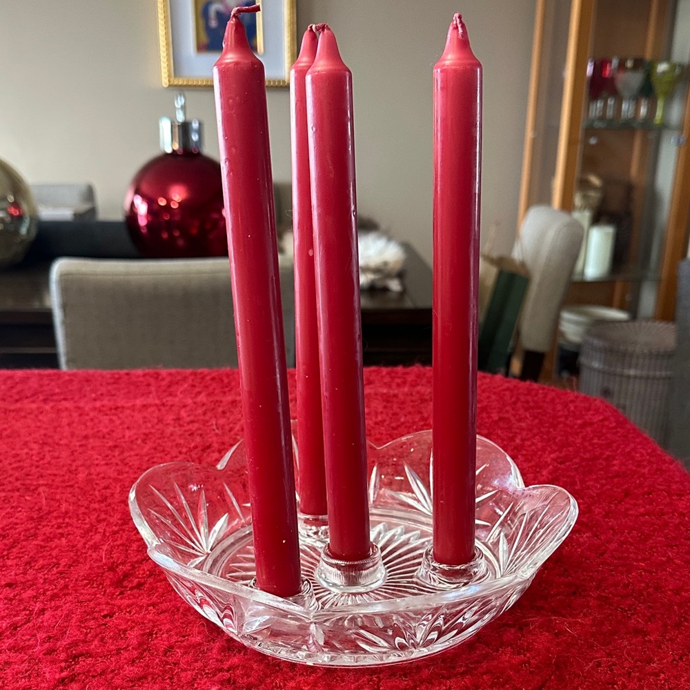 Princes House Highlights Crystal Candle Bowl